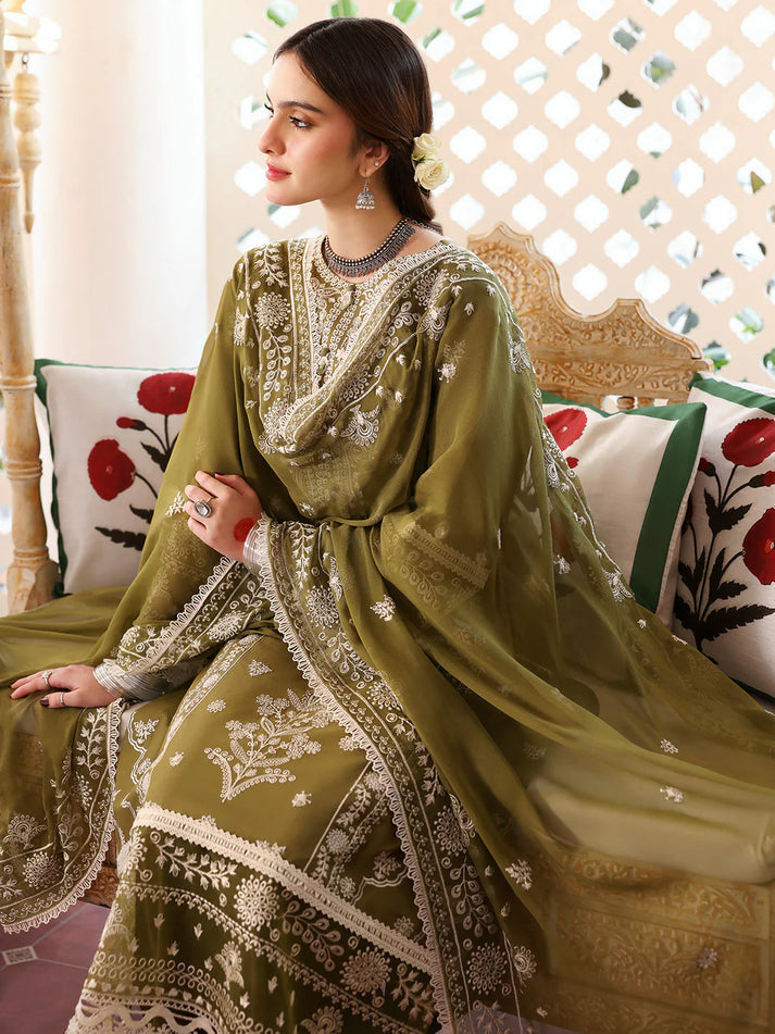 Winter 2025 Hot Collection – Jazmin by Dhanak (3-Piece Suit)