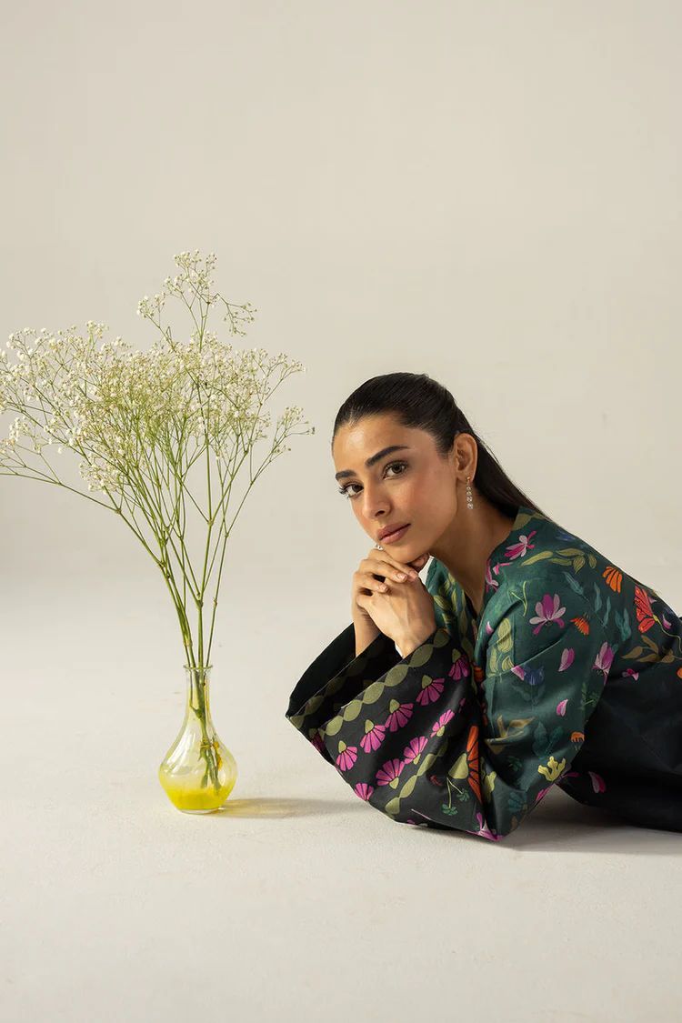 Jade – 2-Piece Pure Shemoz Silk Digital Printed Suit