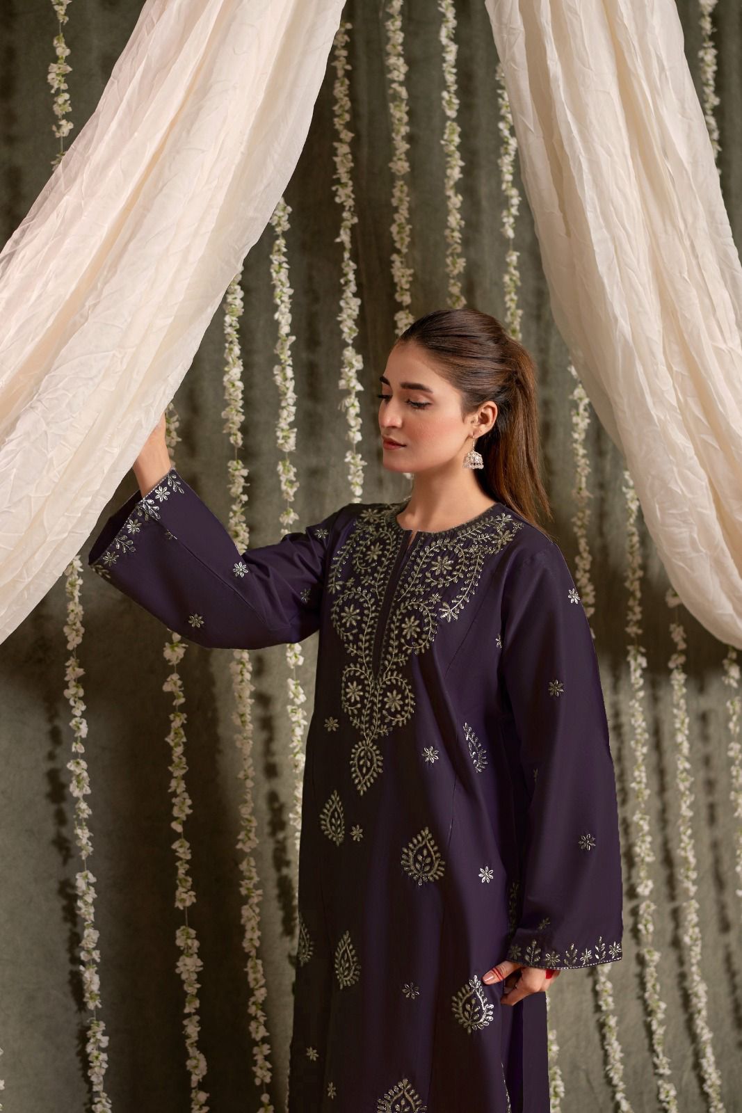 Urge – 2 Piece Airjutt Danak Heavy Suit | Neck & Trouser Embroidered