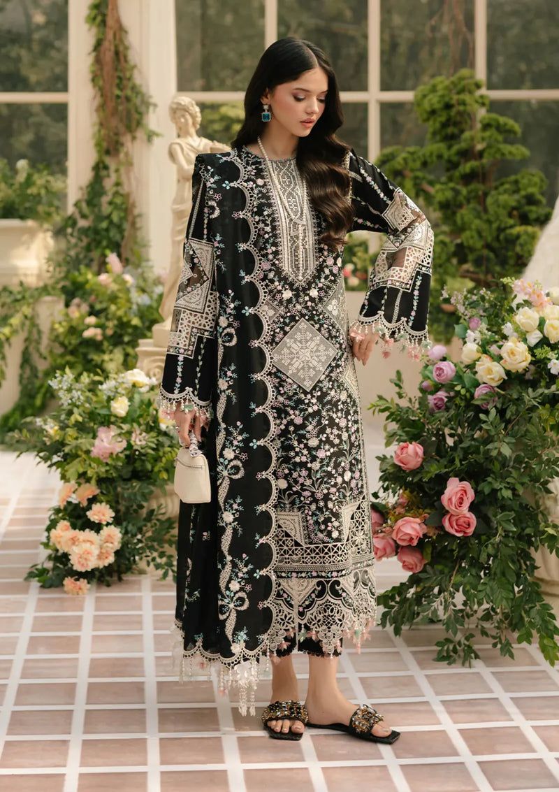 Winter 2025 Hot Collection – Bin Ilyas BI-101 | Dhanak 3-Piece Embroidered Suit